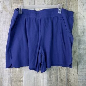 St. John’s Bay Active XXL Blue Shorts Stretch Waistband w/Front Pockets